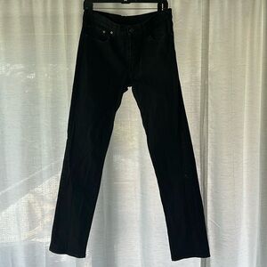Levi’s Black Jeans Style 511 32W 34L